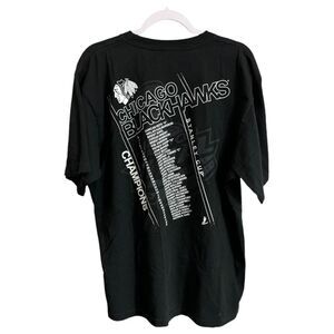 Chicago Blackhawks Stanley Cup Champions 2010 T-Shirt - Size L | Hockey Tee